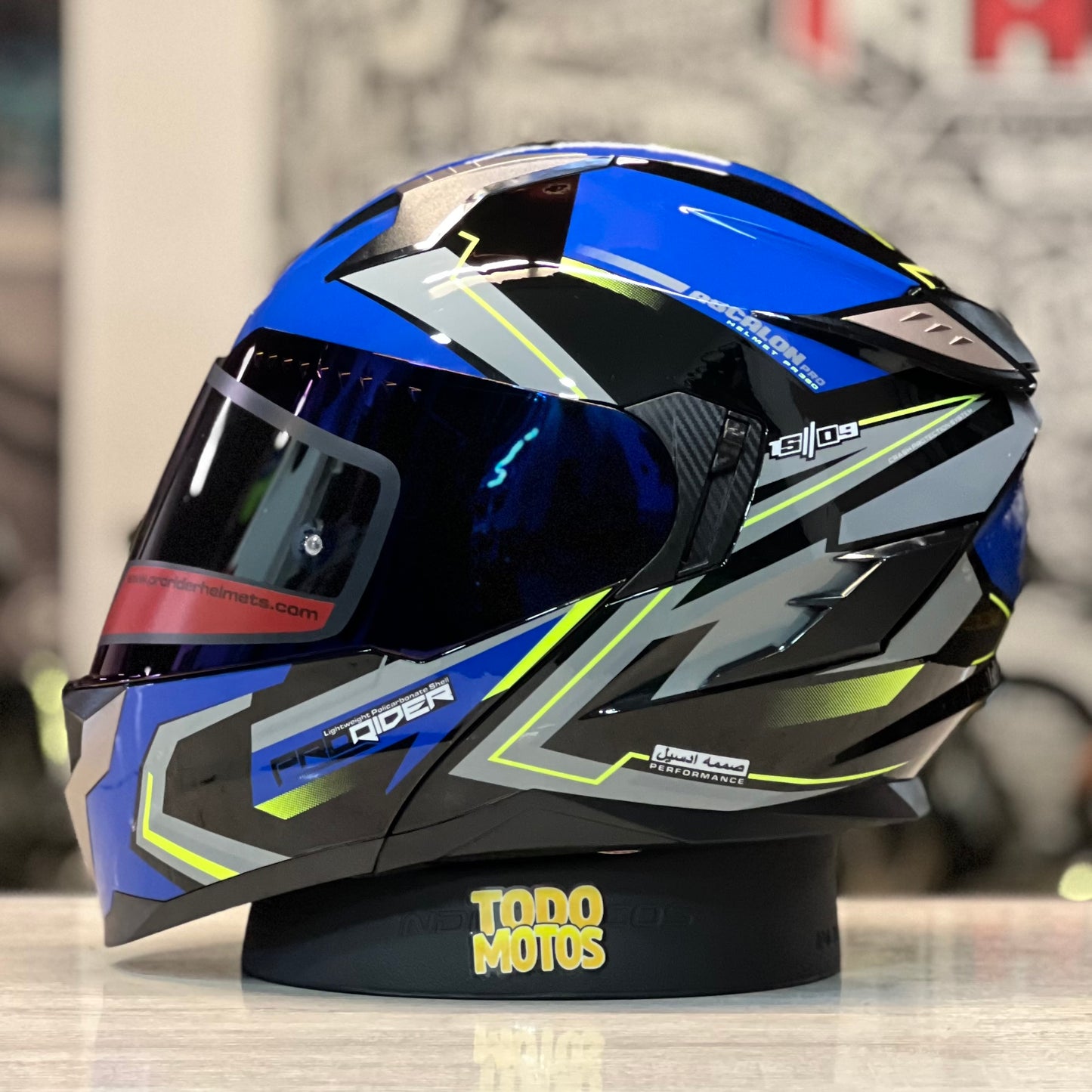 CASCO ABATIBLE PRO RIDER 360 Ascalon pro