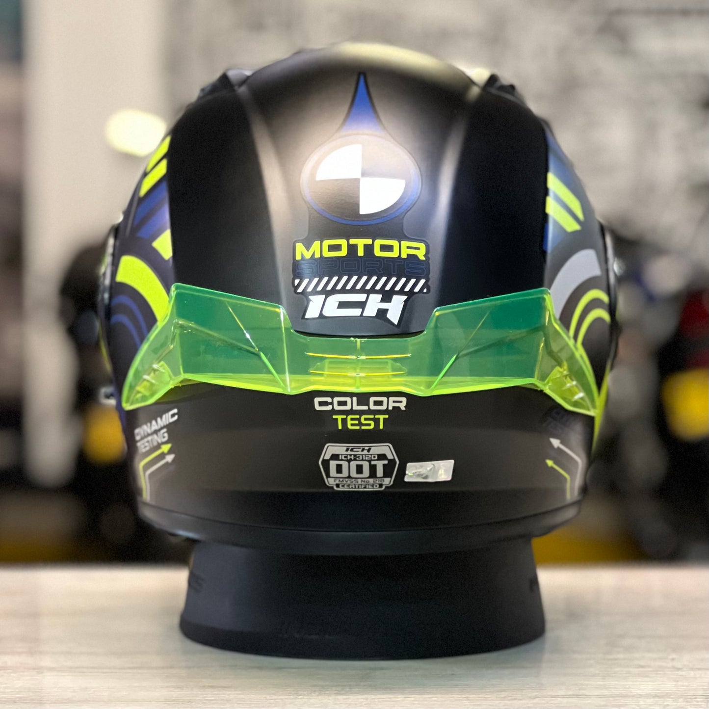 CASCO ABATIBLE ICH 3120 Test