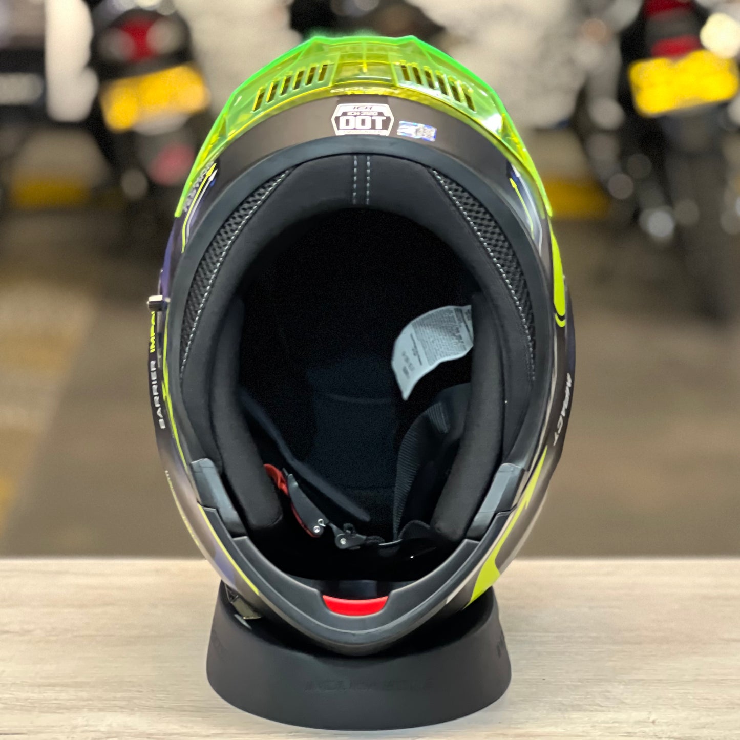 CASCO ABATIBLE ICH 3120 Test