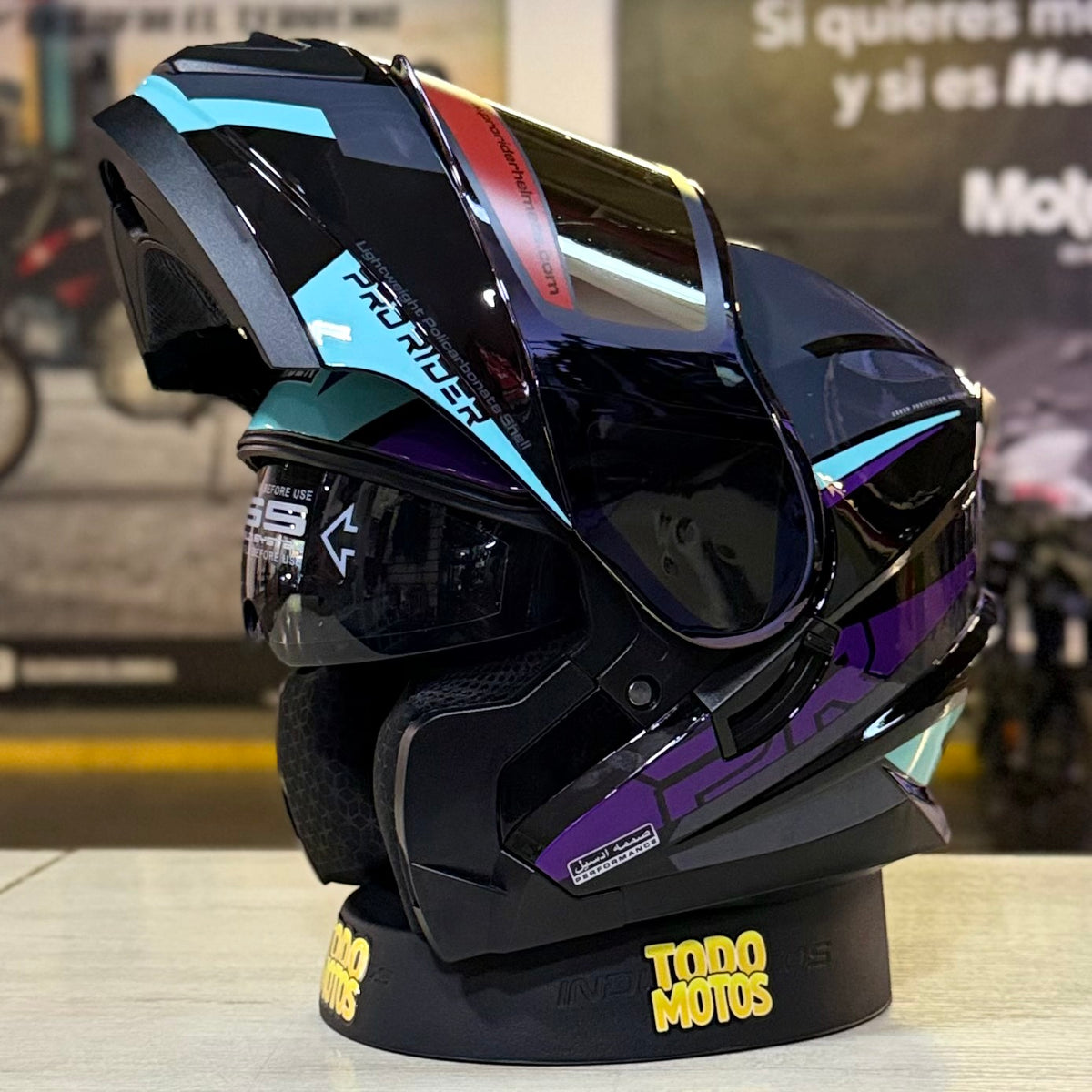 CASCO ABATIBLE PRO RIDER 300 Nofiya