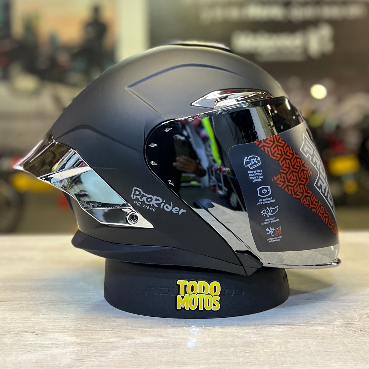 CASCO ABIERTO PRO RIDER 216sp Solid