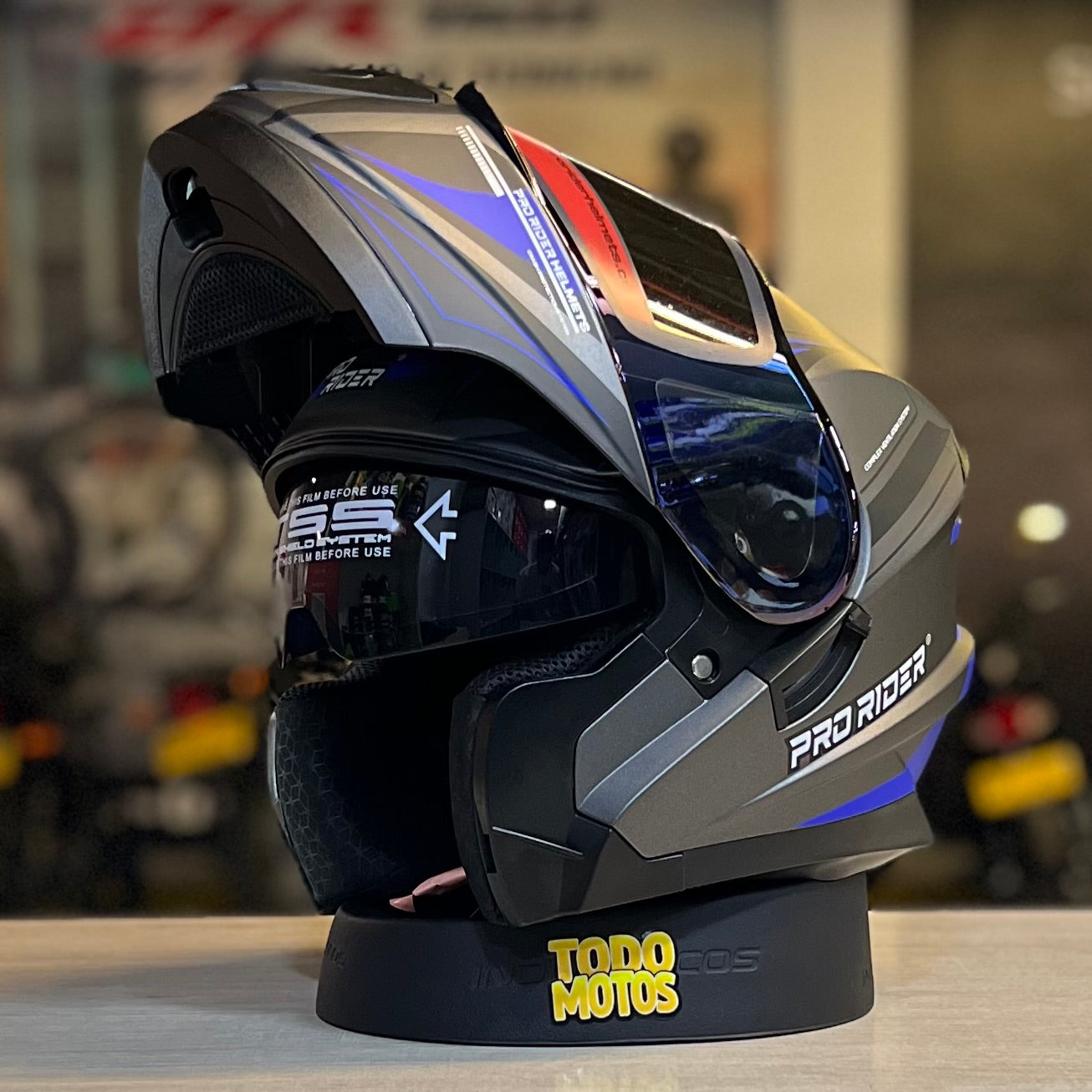 CASCO ABATIBLE PRO RIDER 300 Qr System