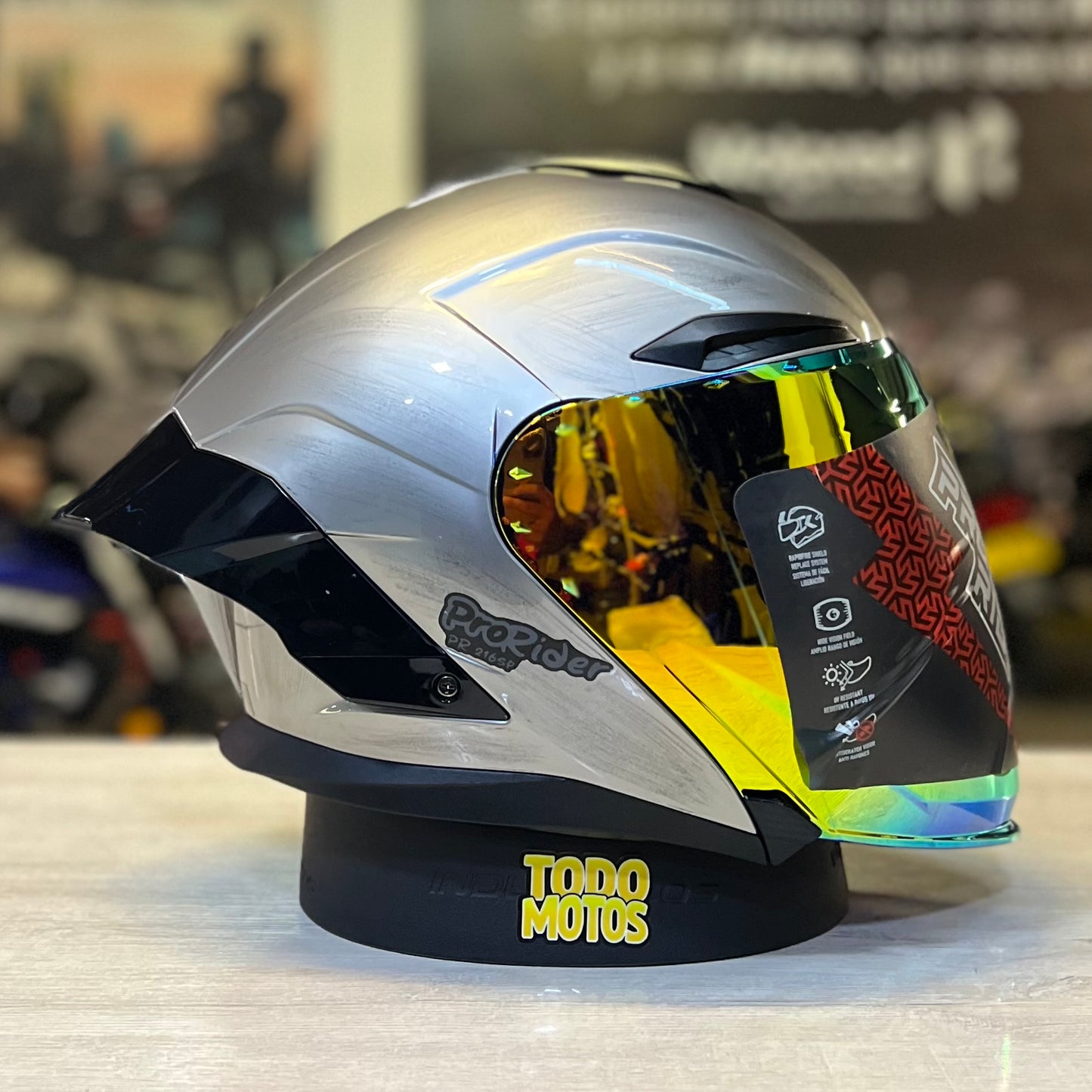 CASCO ABIERTO PRO RIDER 216sp Solid
