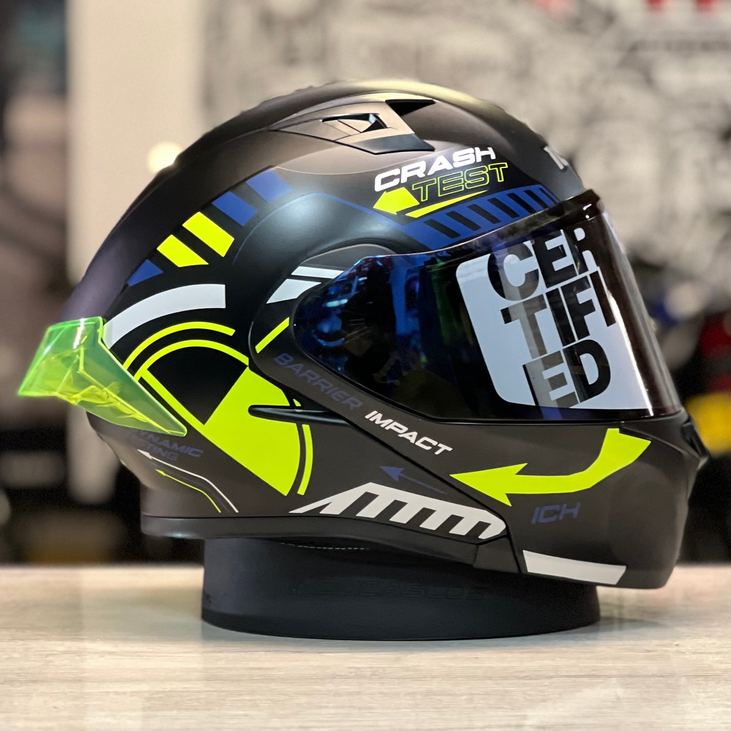 CASCO ABATIBLE ICH 3120 Test