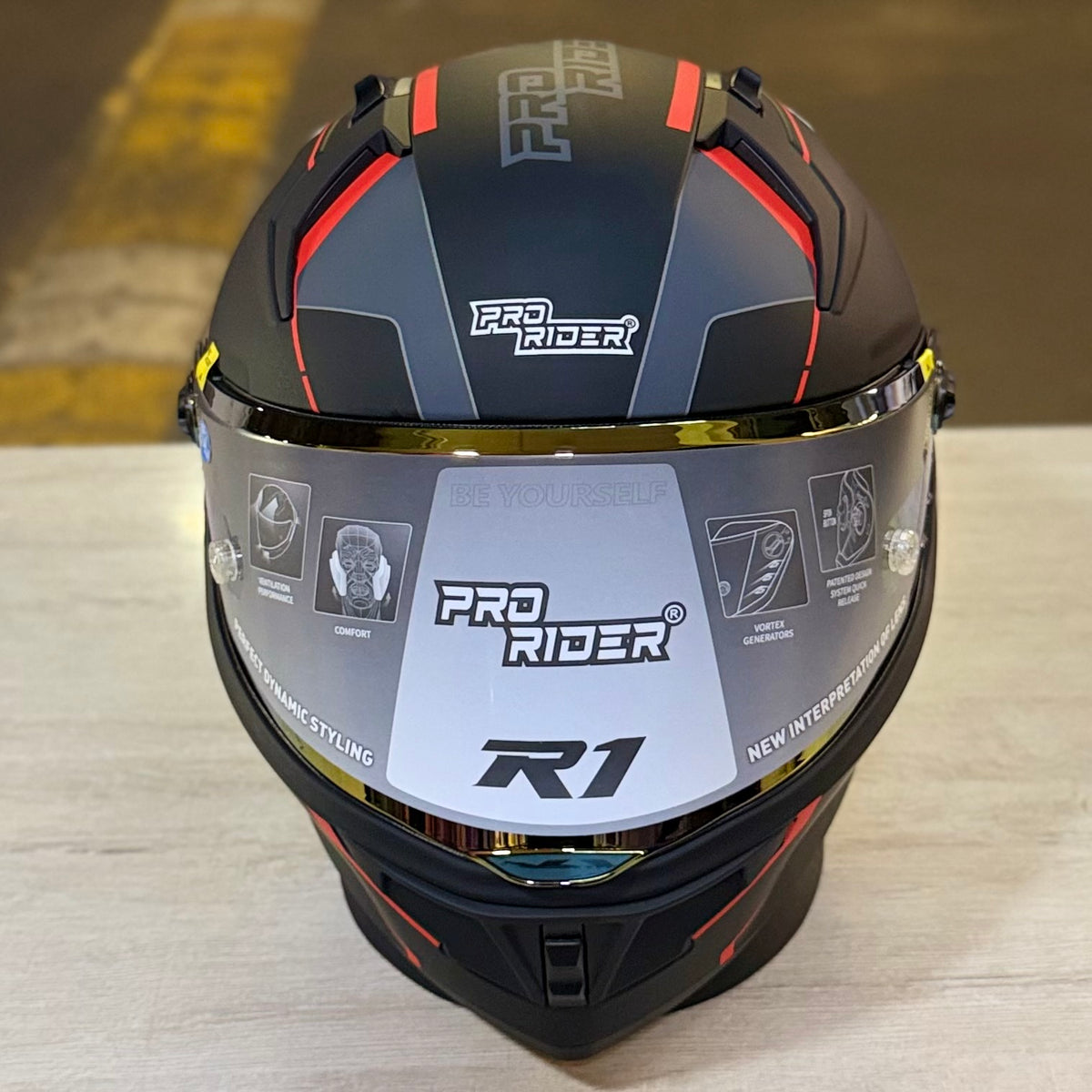 CASCO INTEGRAL PRO RIDER 723 Grafico