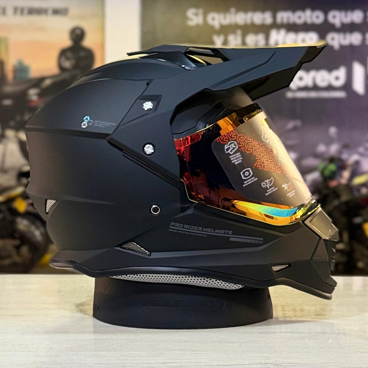 CASCO INTEGRAL PRO RIDER 129 Solid