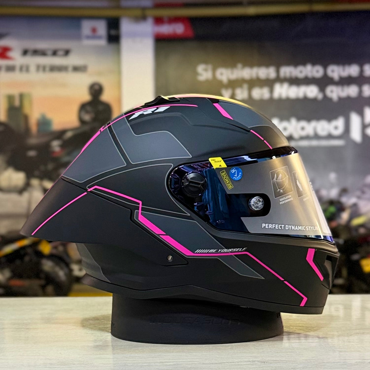 CASCO INTEGRAL PRO RIDER 723 Grafico