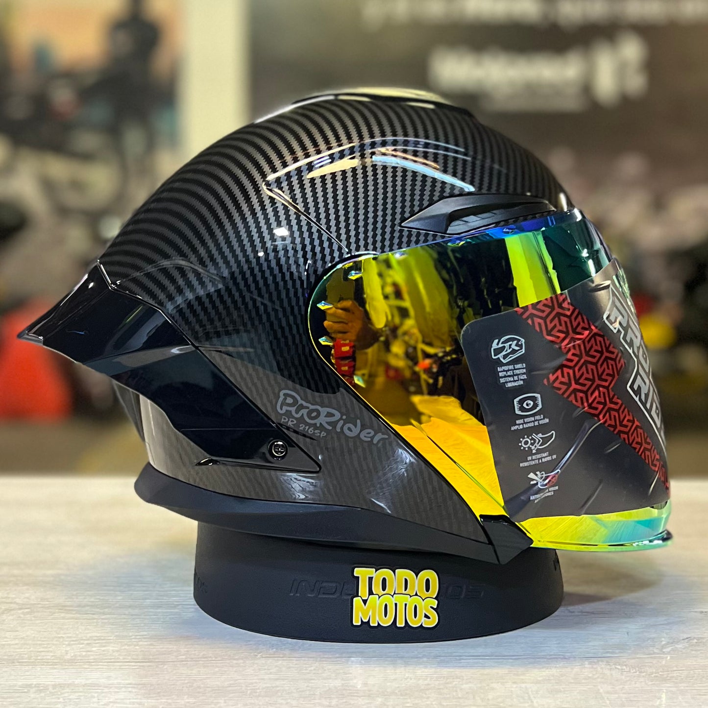 CASCO ABIERTO PRO RIDER 216sp Solid