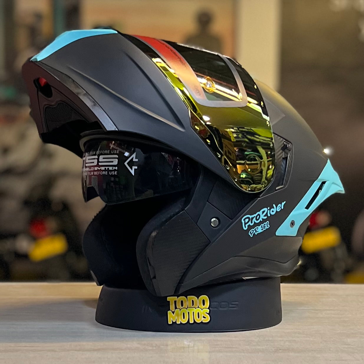 CASCO ABATIBLE PRO RIDER 362 Solid