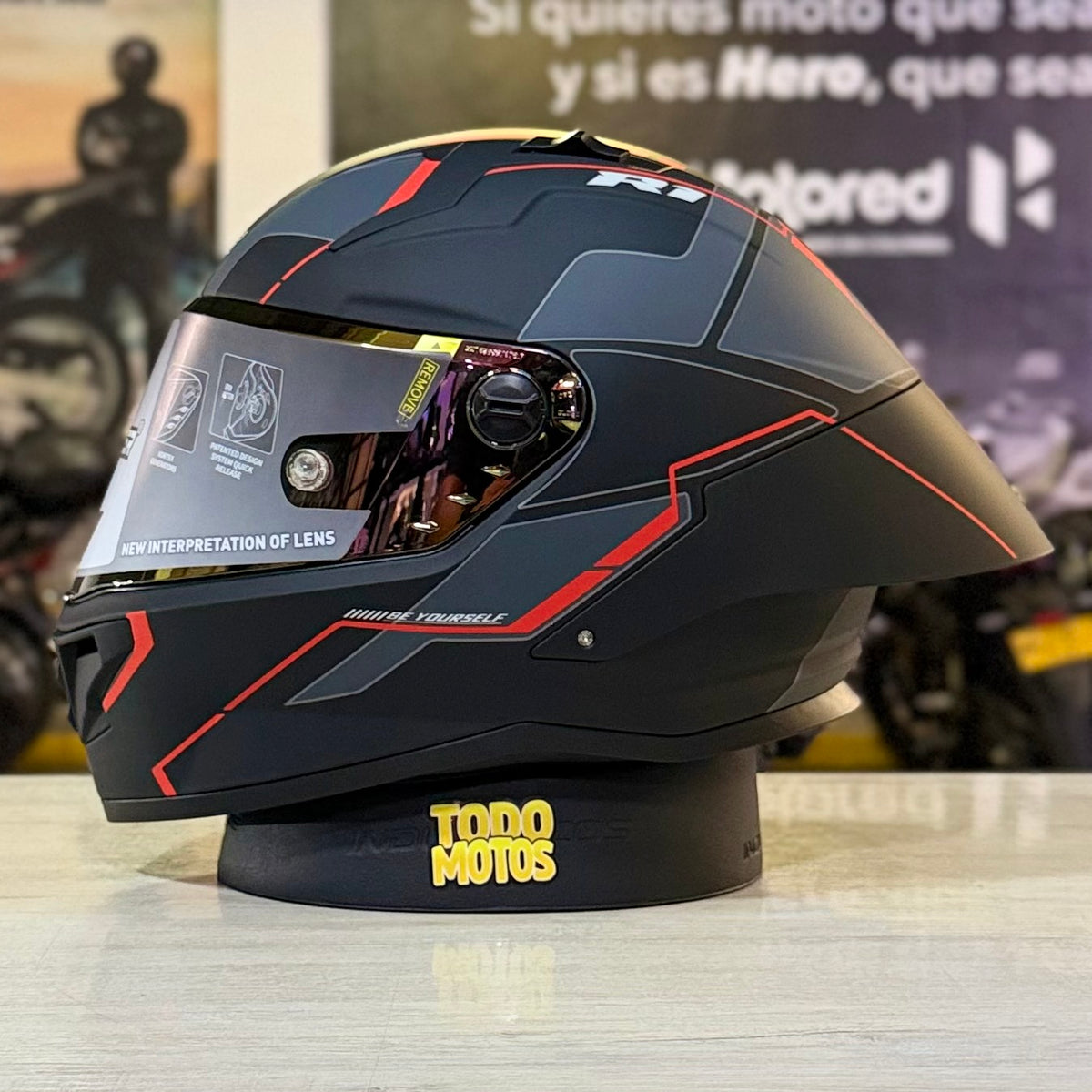 CASCO INTEGRAL PRO RIDER 723 Grafico