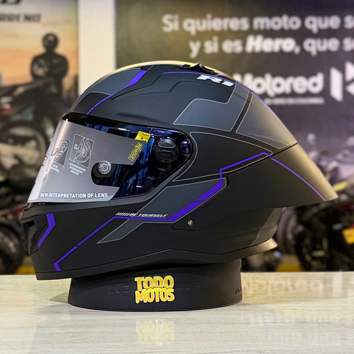 CASCO INTEGRAL PRO RIDER 723 Grafico