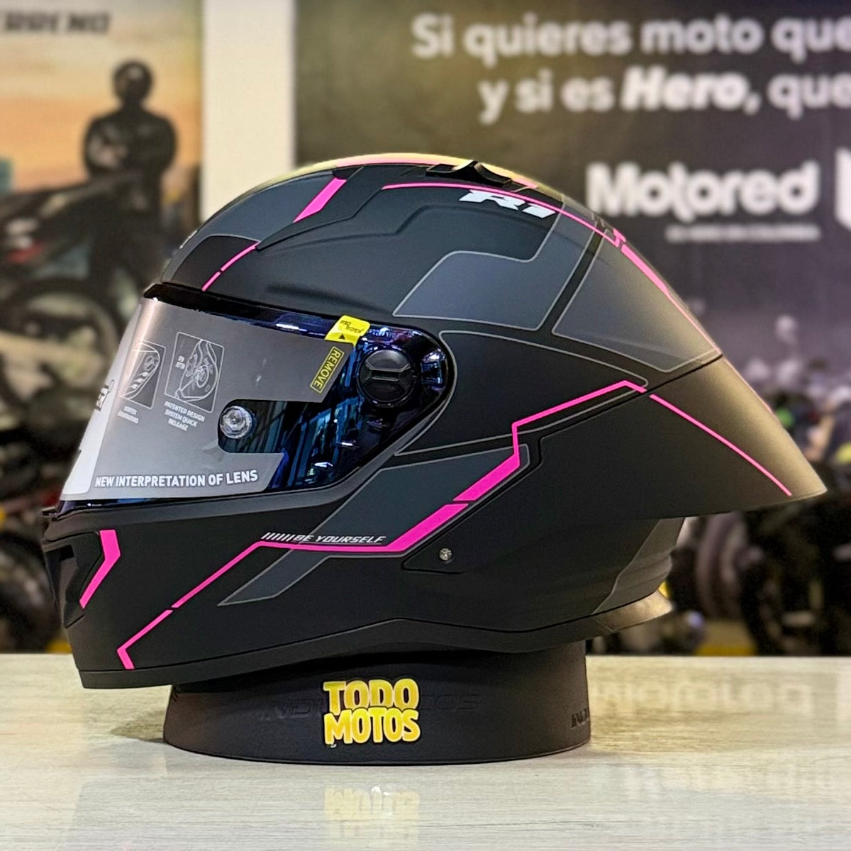CASCO INTEGRAL PRO RIDER 723 Grafico