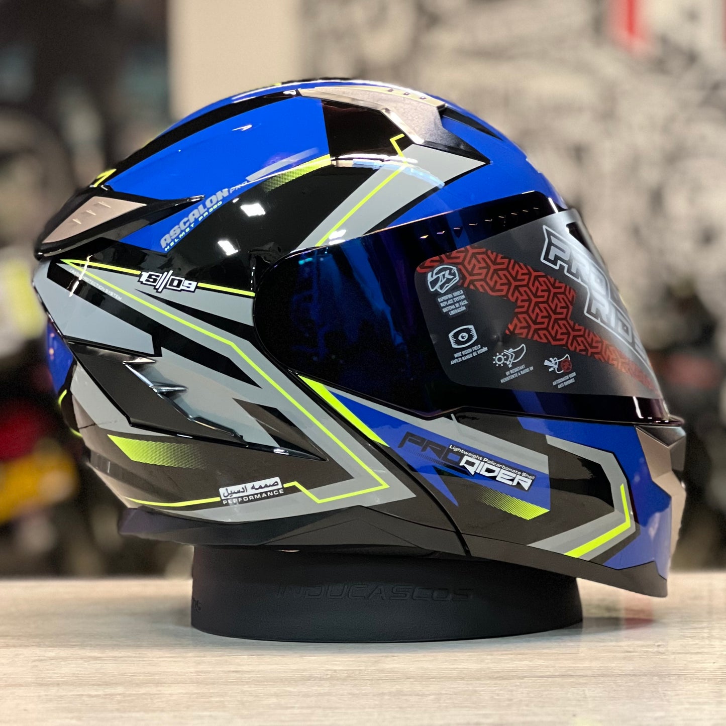 CASCO ABATIBLE PRO RIDER 360 Ascalon pro