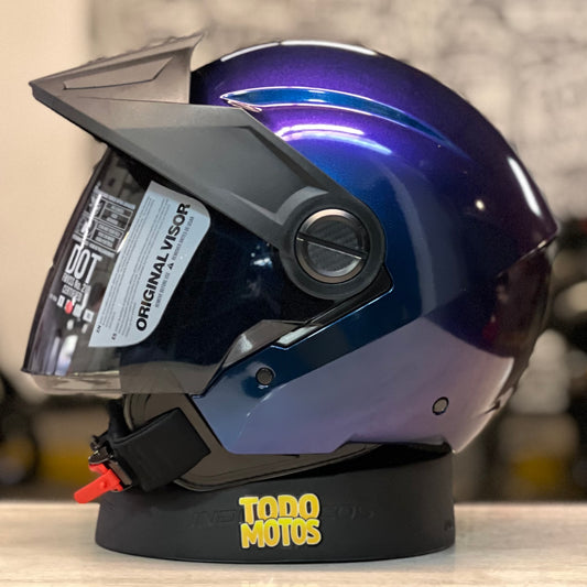 CASCO ABIERTO ICH 102 Camaleón Azul