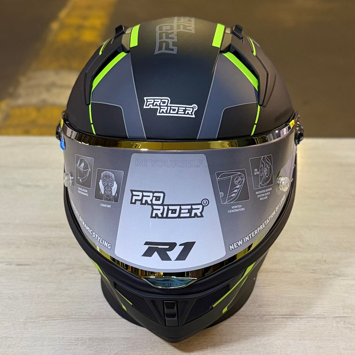 CASCO INTEGRAL PRO RIDER 723 Grafico