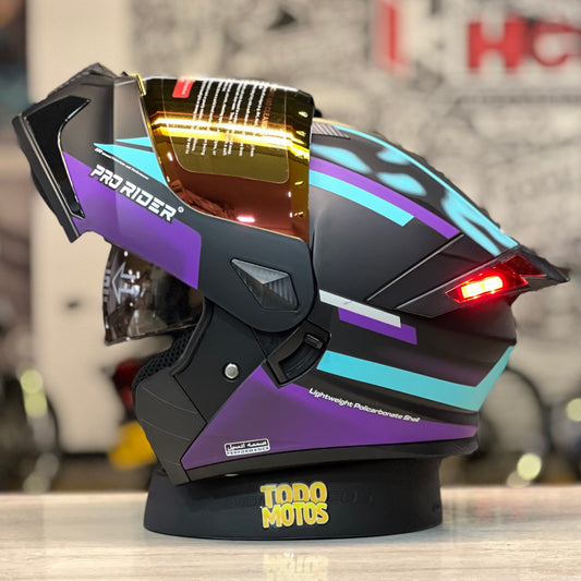 CASCO ABATIBLE PRO RIDER 391sp Draven