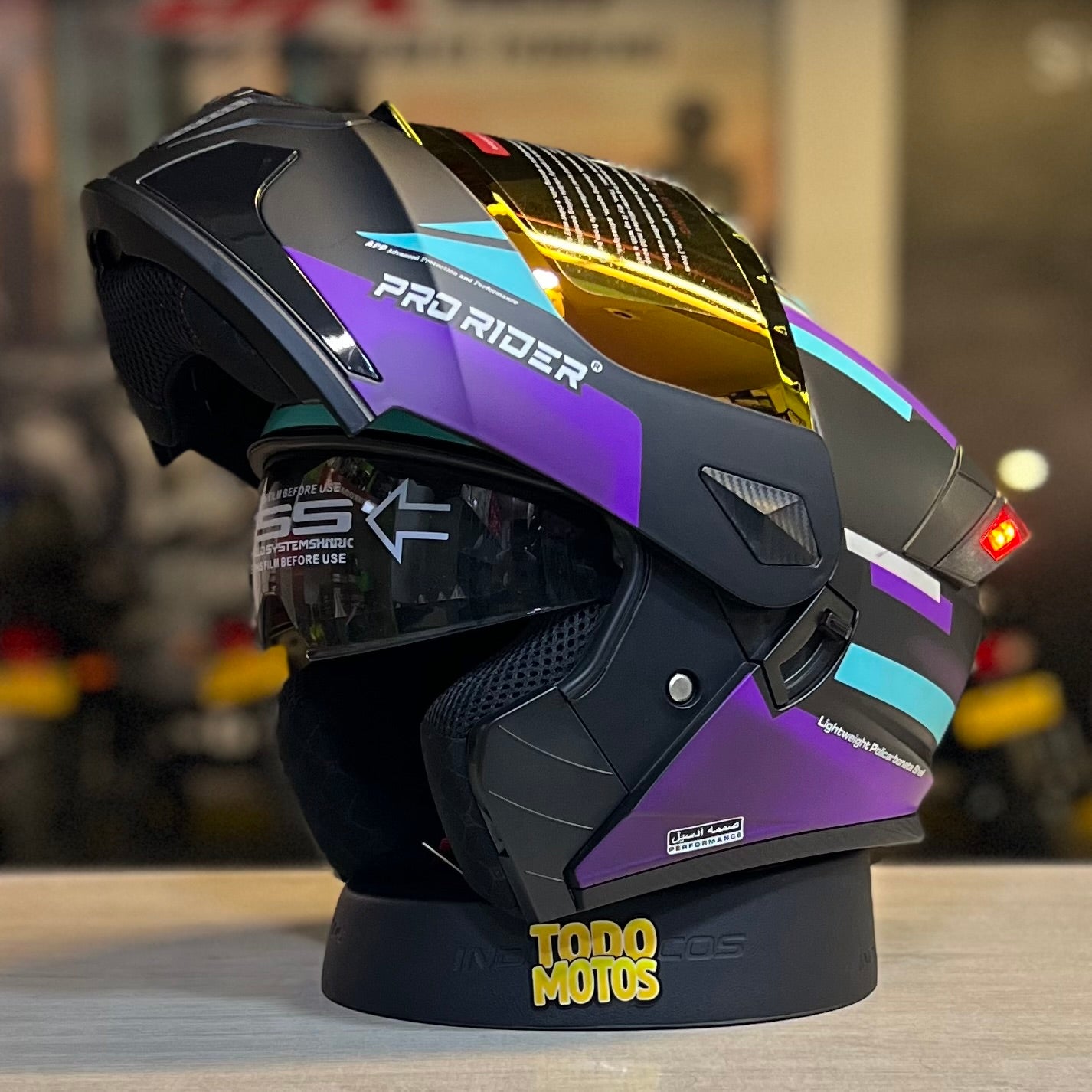 CASCO ABATIBLE PRO RIDER 391sp Draven