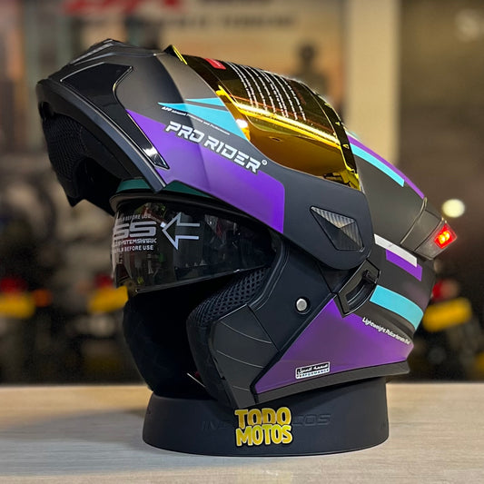 CASCO ABATIBLE PRO RIDER 391sp Draven